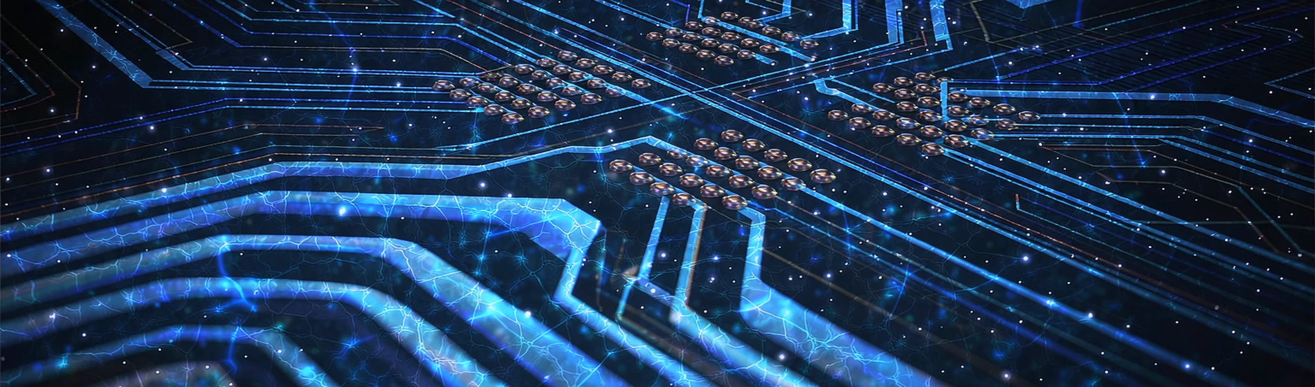 Semiconductor circuit board detail